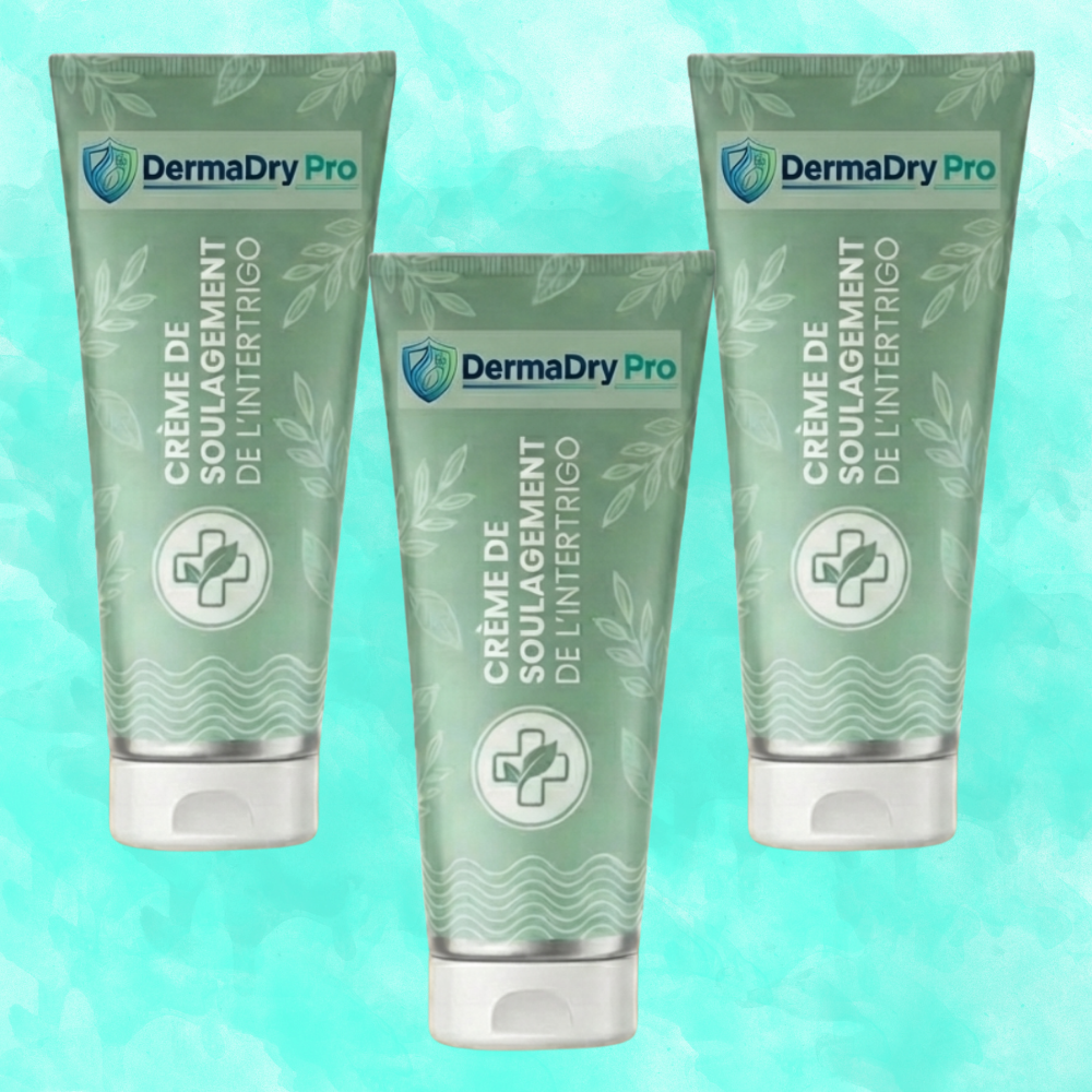 DermaDry Pro™ Crème de soulagement de l'intertrigo
