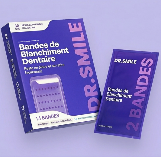 DR.SMILE™ Bandes de Blanchiment Dentaire