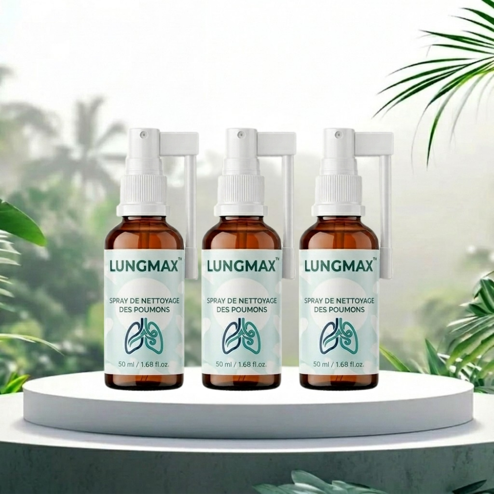 LungMax™ Spray Nettoyant Pour Les Poumons