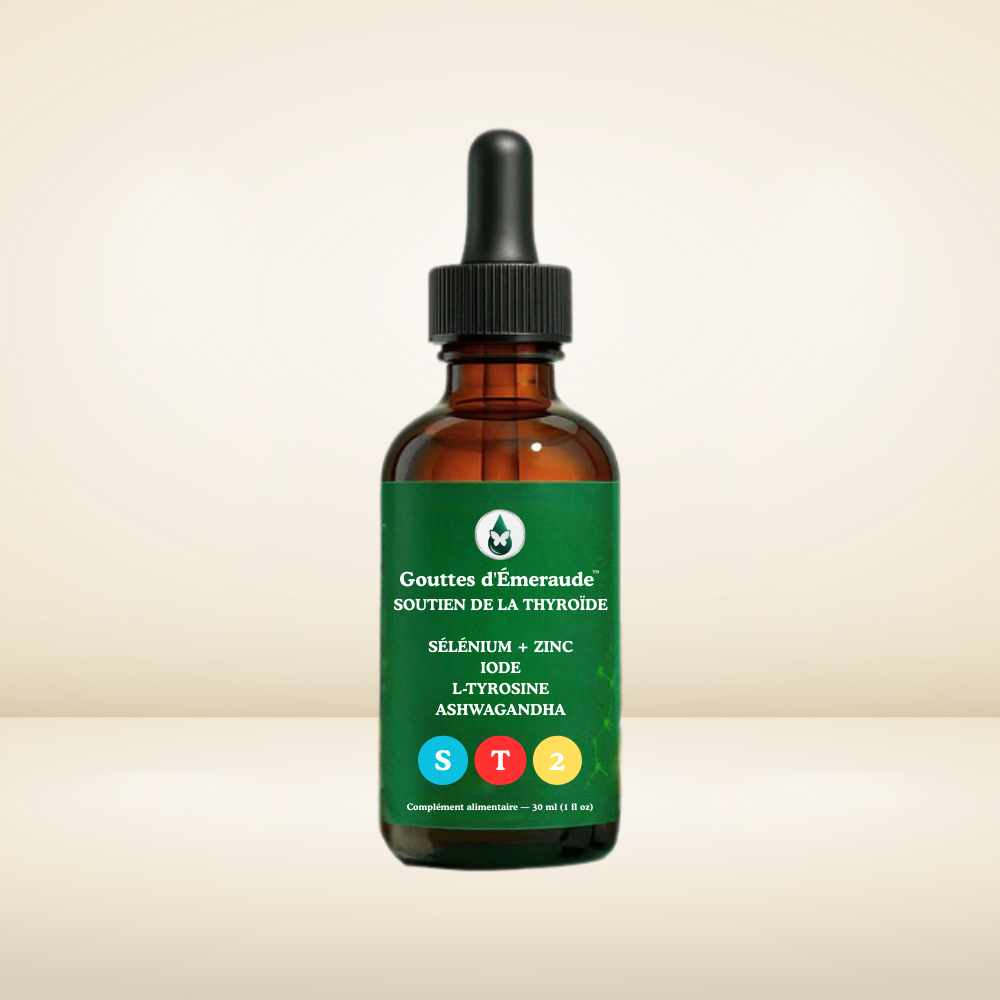 Gouttes d'Émeraude™ Soutien De La Thyroïde