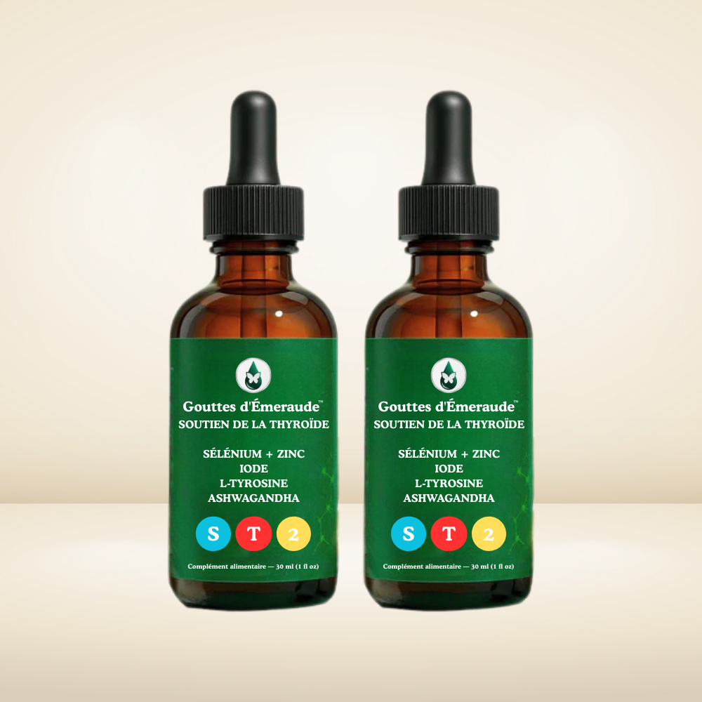 Gouttes d'Émeraude™ Soutien De La Thyroïde