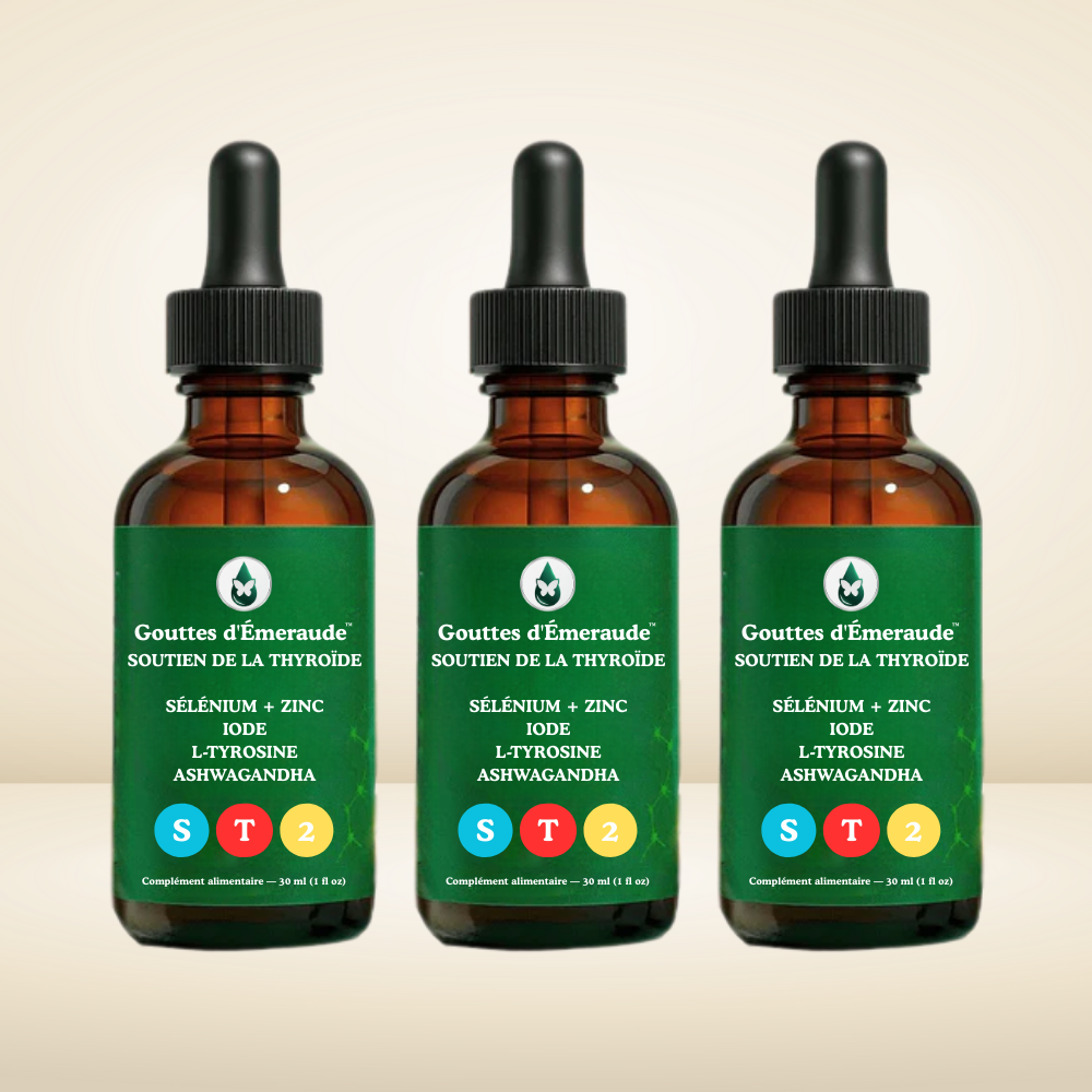 Gouttes d'Émeraude™ Soutien De La Thyroïde