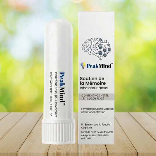 PeakMind™ Inhalateur Nasal pour la Mémoire