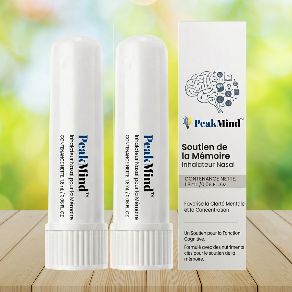 PeakMind™ Inhalateur Nasal pour la Mémoire