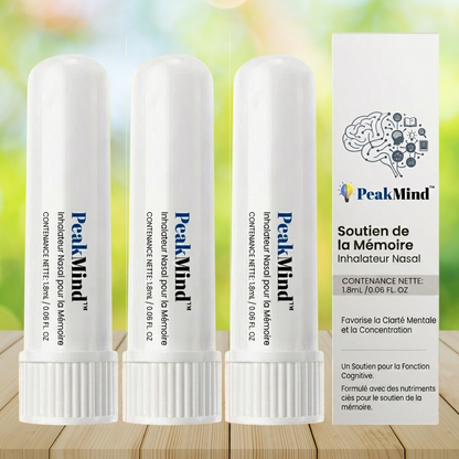 PeakMind™ Inhalateur Nasal pour la Mémoire
